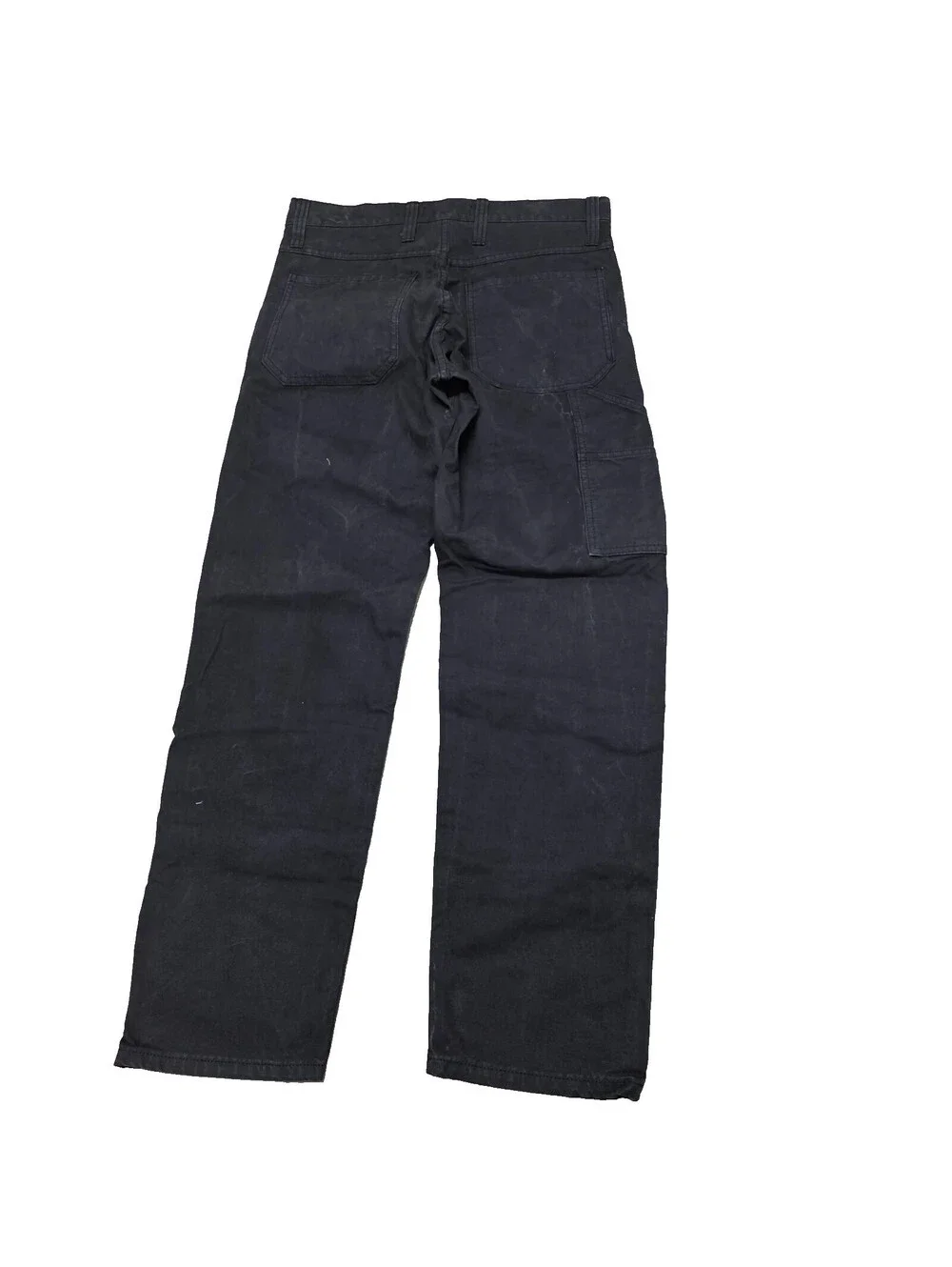 Madewell Pants Relaxed Straight Mens Size 30x30 Black Double Knee Carpenter